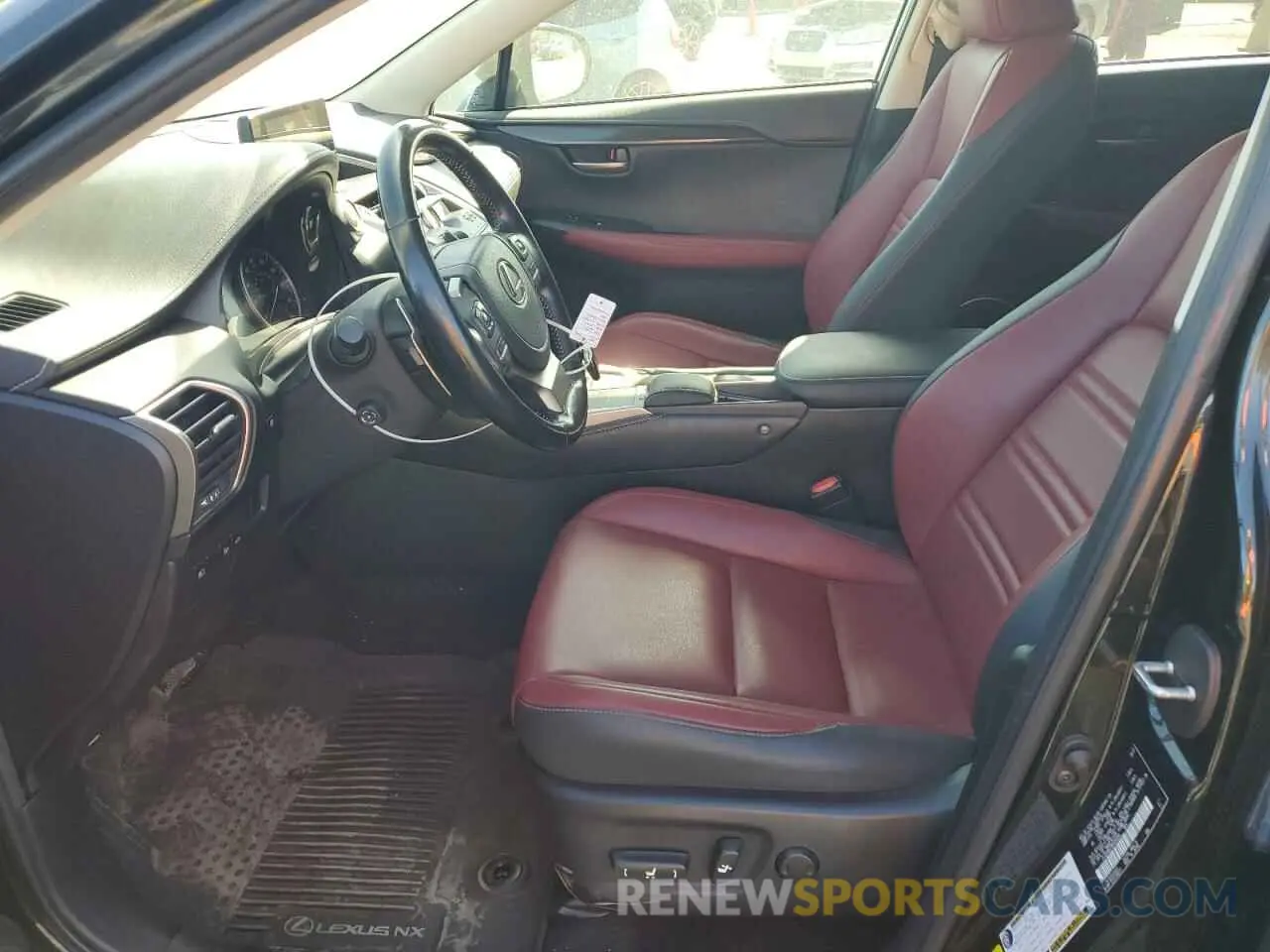 7 Фотография поврежденного автомобиля JTJDARBZ4M5036066 LEXUS NX 2021