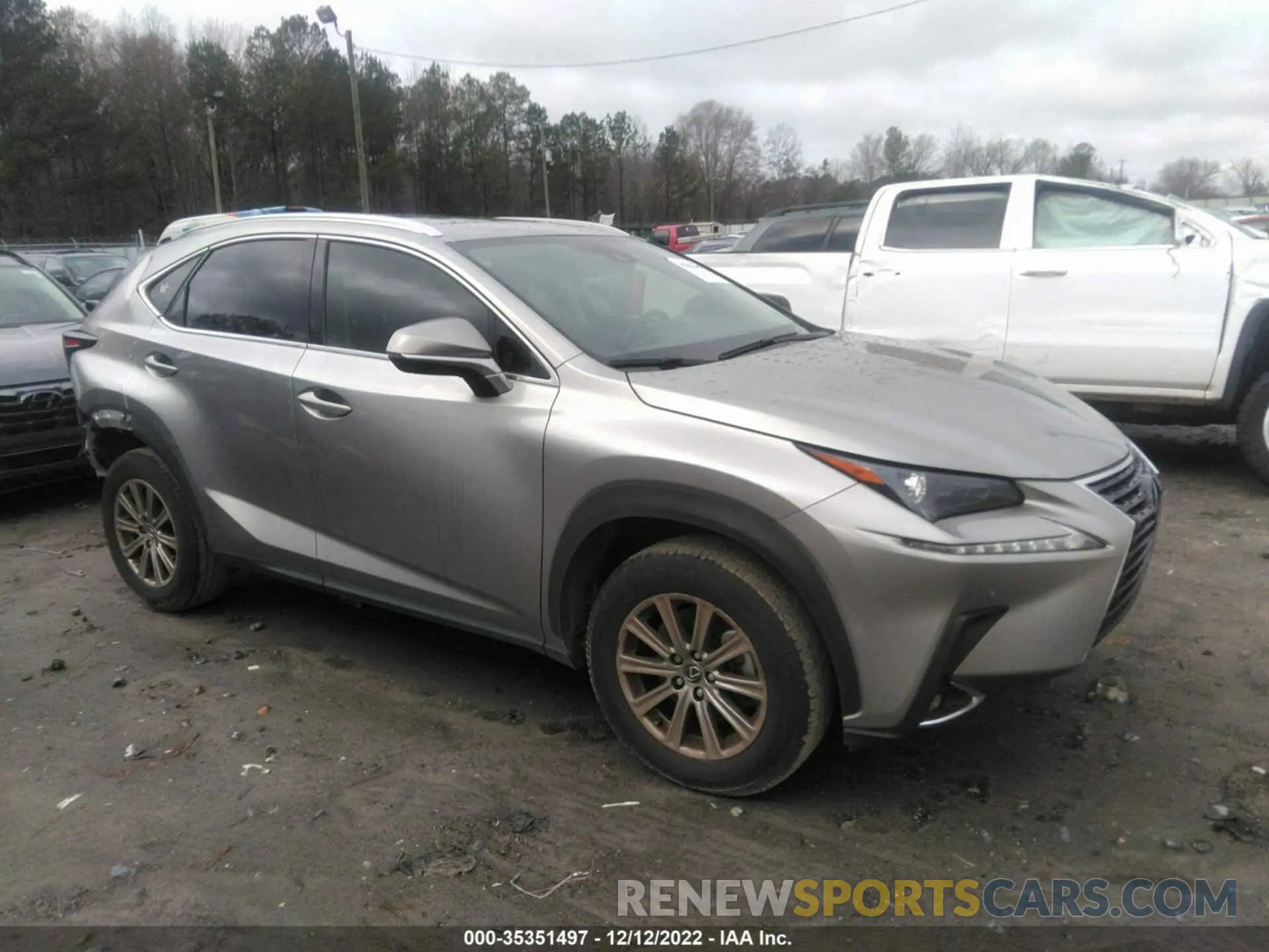 1 Photograph of a damaged car JTJDARBZ5M2181263 LEXUS NX 2021