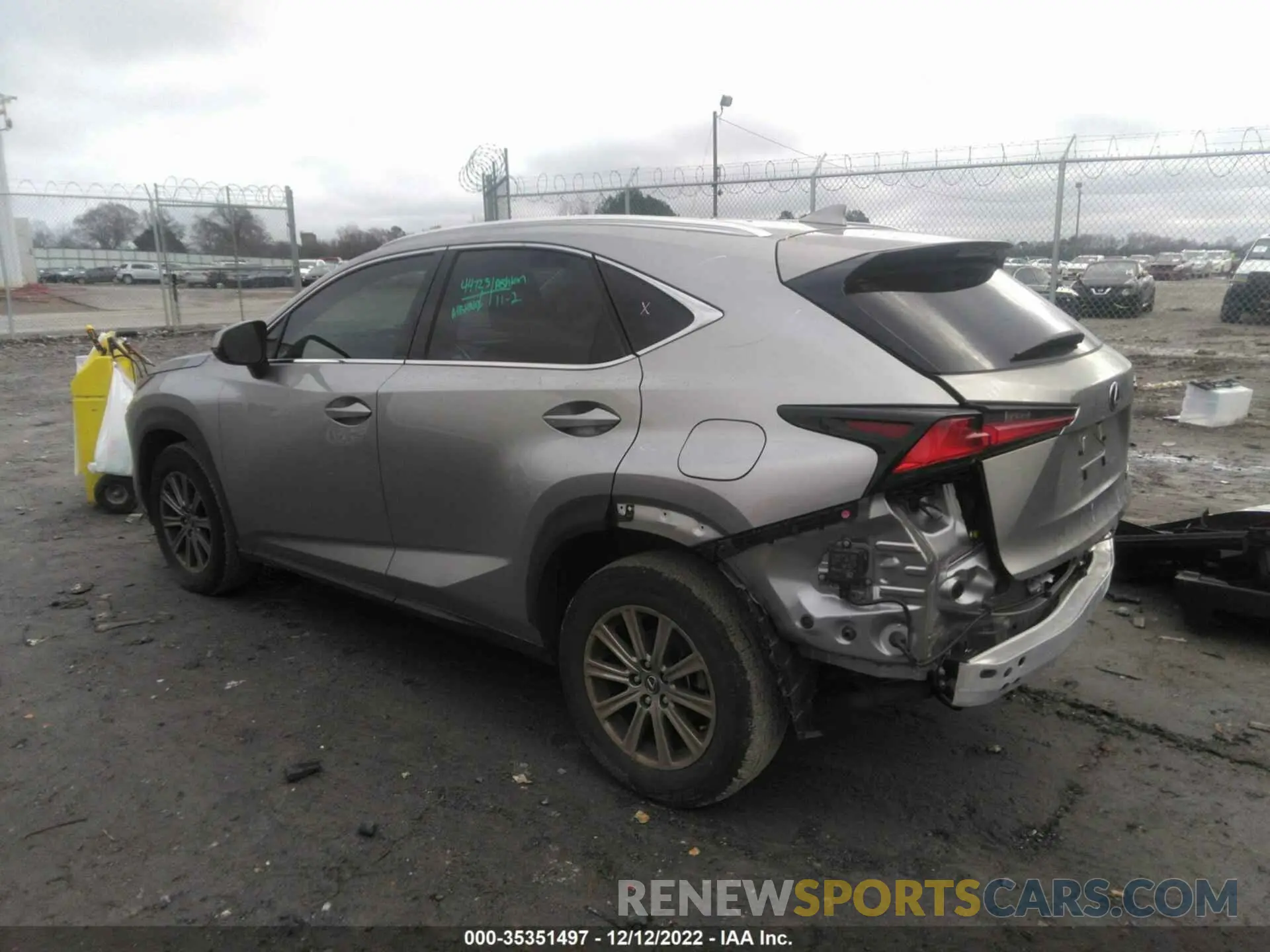 3 Photograph of a damaged car JTJDARBZ5M2181263 LEXUS NX 2021