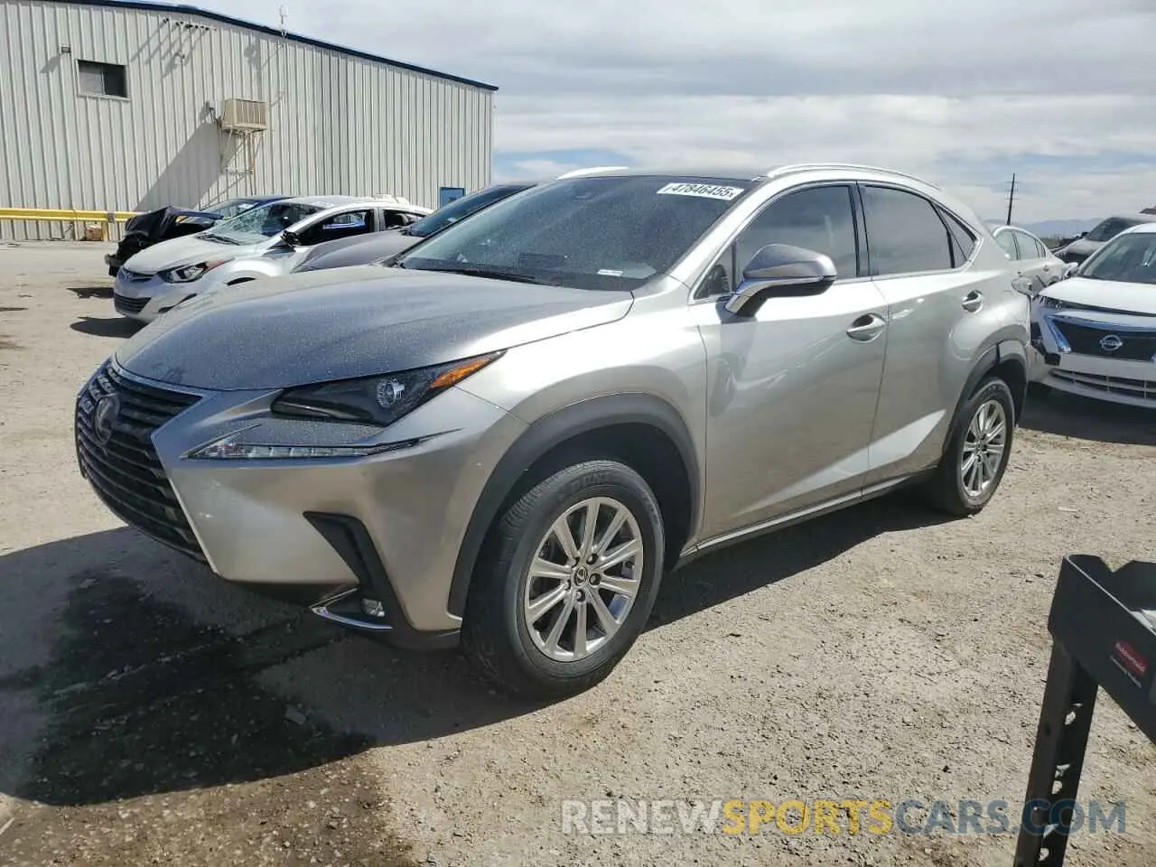 1 Photograph of a damaged car JTJDARBZ5M2197639 LEXUS NX 2021