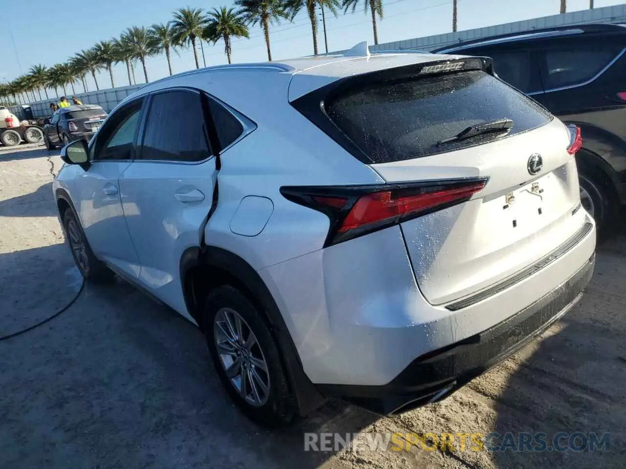 2 Фотография поврежденного автомобиля JTJDARBZ5M5034892 LEXUS NX 2021