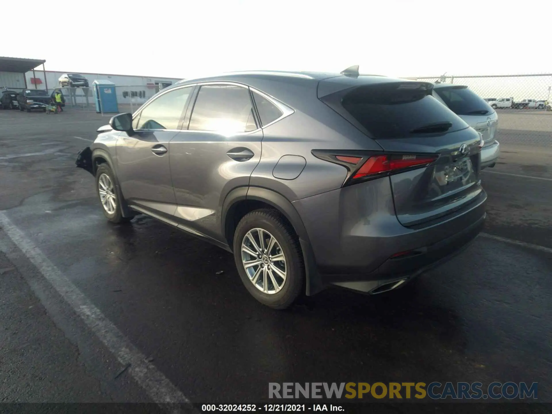 3 Фотография поврежденного автомобиля JTJDARBZ6M2188352 LEXUS NX 2021