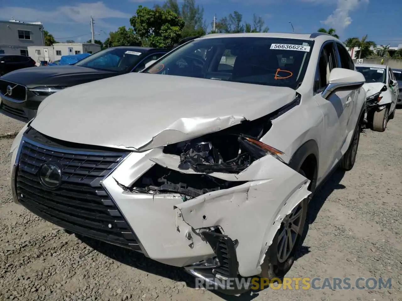 9 Фотография поврежденного автомобиля JTJDARBZ6M5021083 LEXUS NX 2021