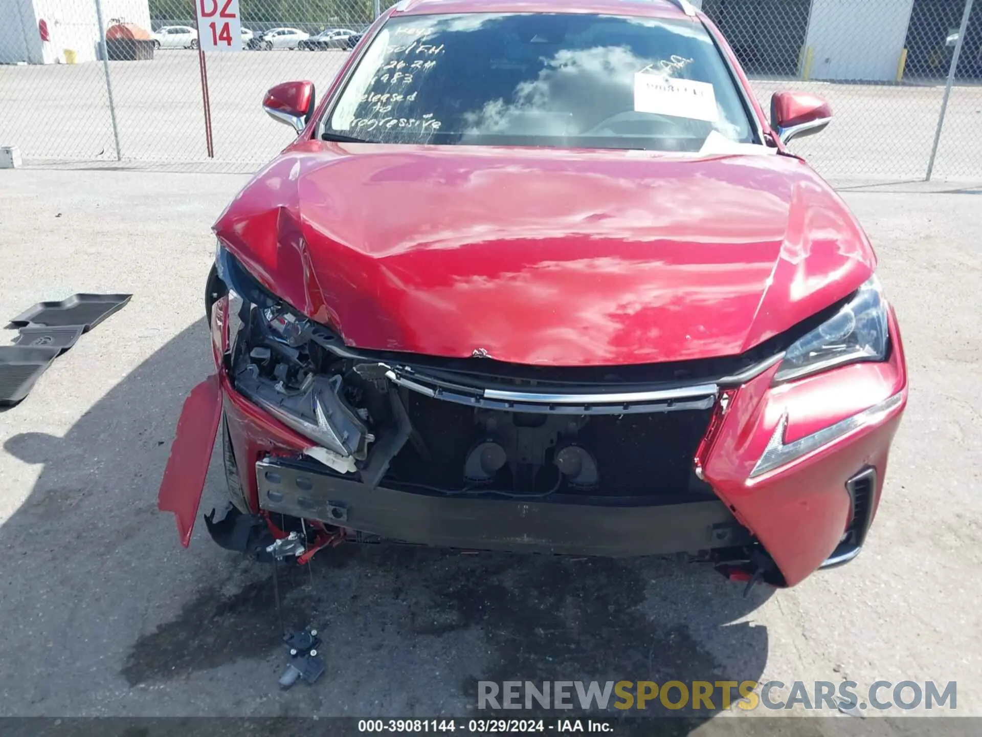 12 Фотография поврежденного автомобиля JTJDARBZ6M5033119 LEXUS NX 2021