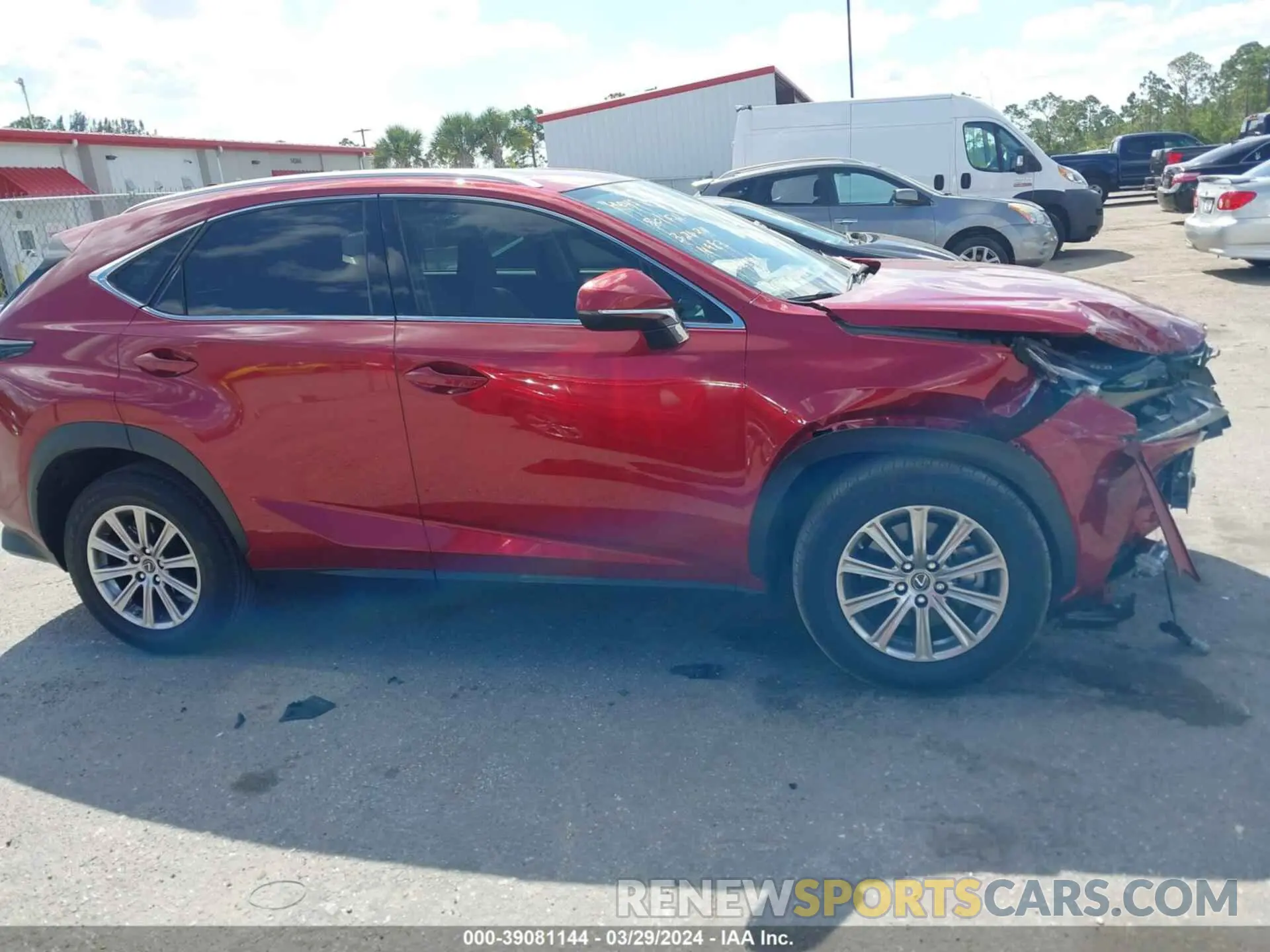 13 Фотография поврежденного автомобиля JTJDARBZ6M5033119 LEXUS NX 2021