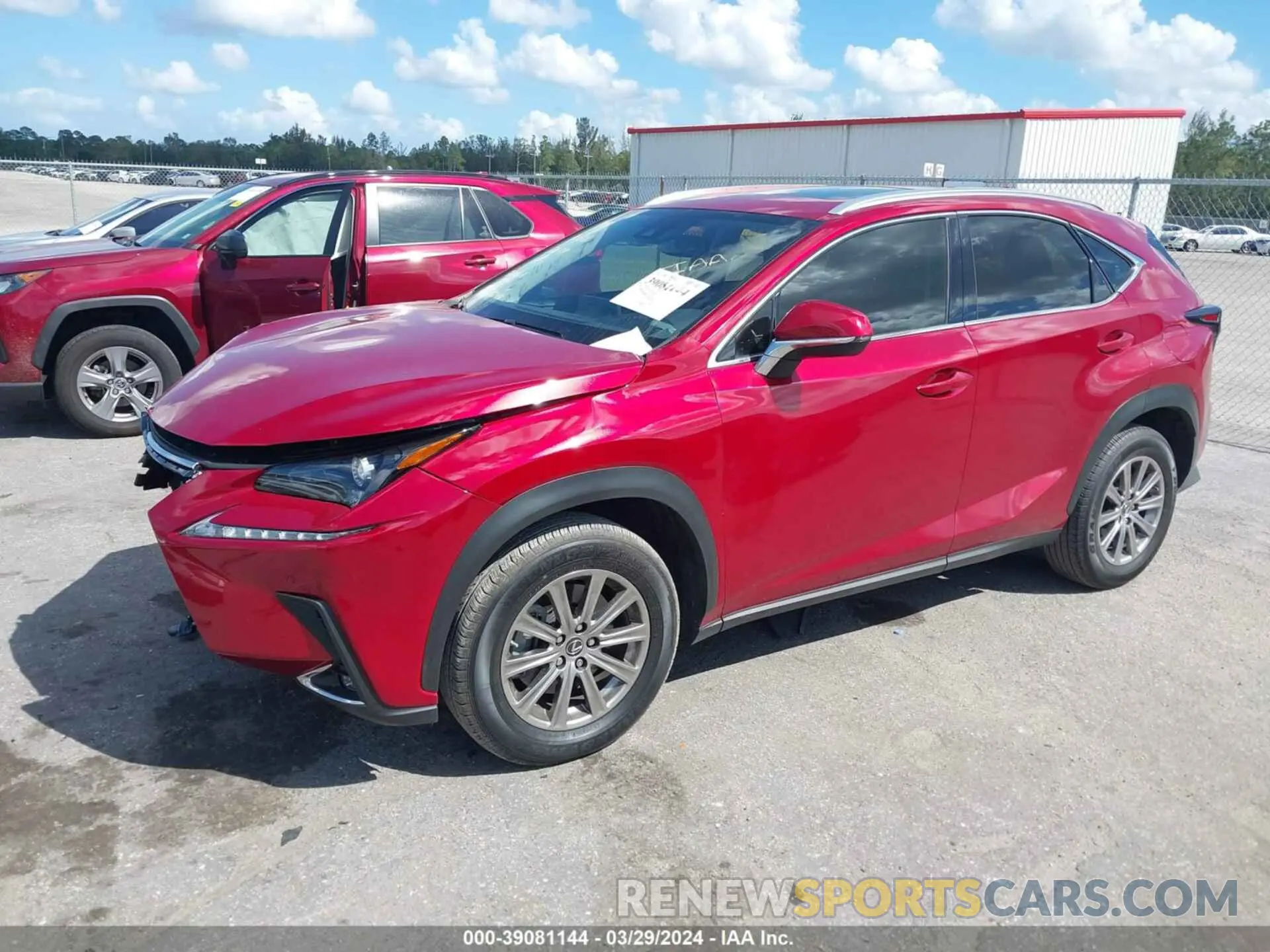 2 Фотография поврежденного автомобиля JTJDARBZ6M5033119 LEXUS NX 2021