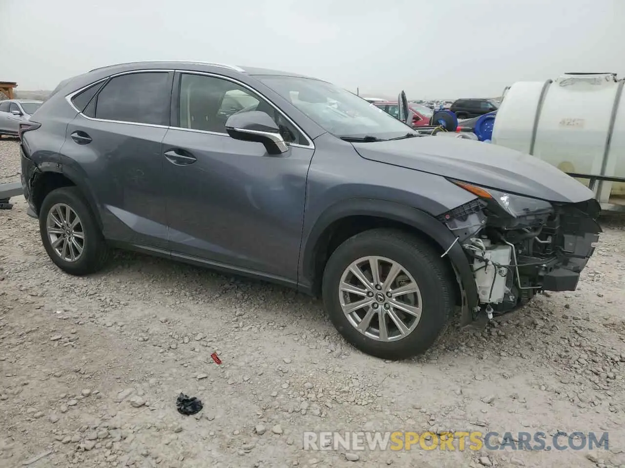 4 Фотография поврежденного автомобиля JTJDARBZ7M2198839 LEXUS NX 2021