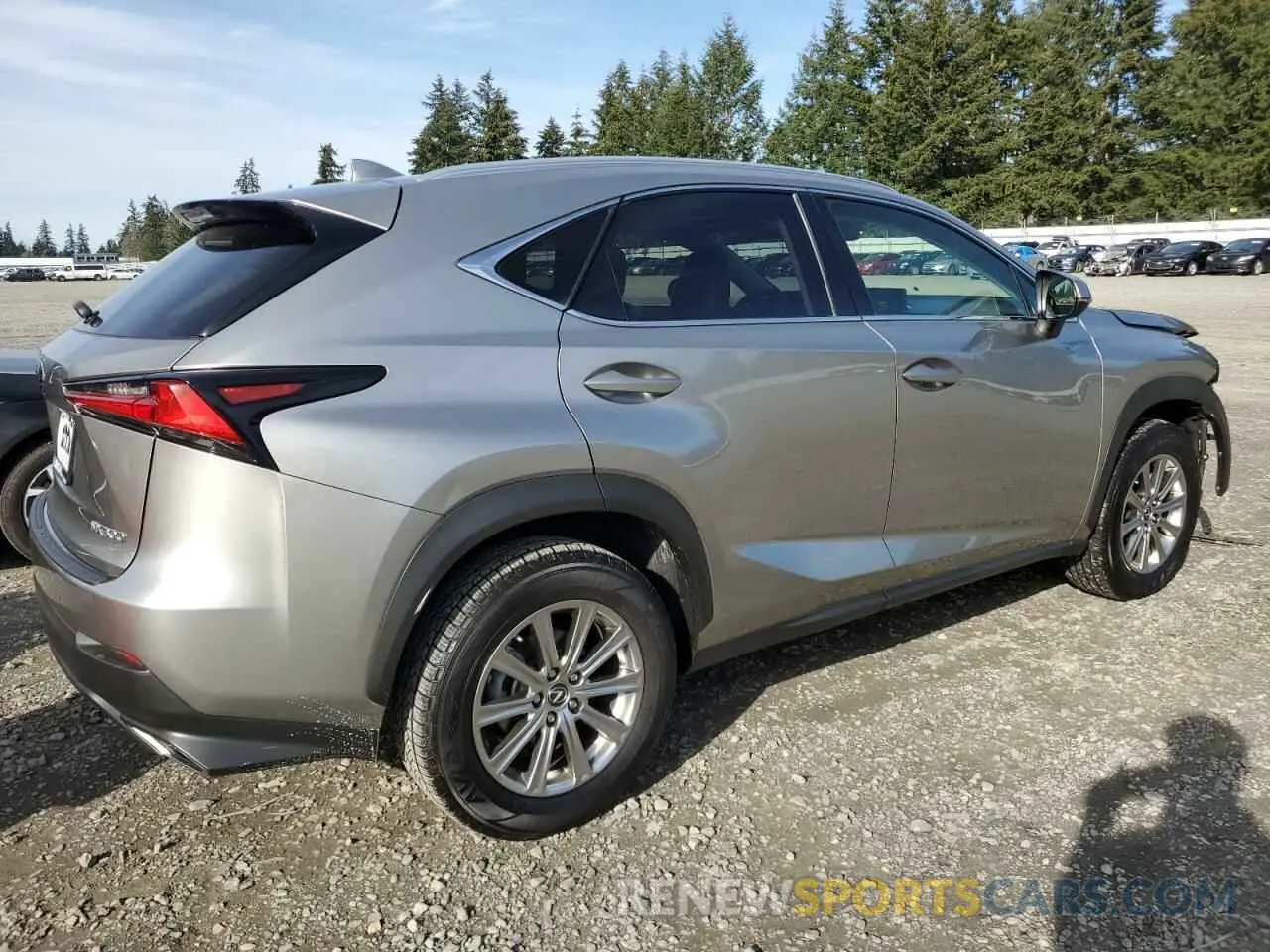 3 Photograph of a damaged car JTJDARBZ7M5035395 LEXUS NX 2021