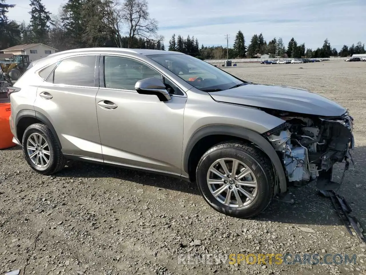 4 Photograph of a damaged car JTJDARBZ7M5035395 LEXUS NX 2021
