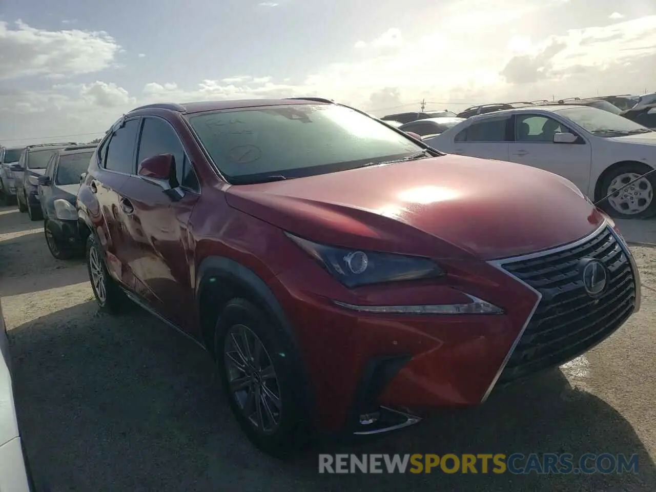 1 Photograph of a damaged car JTJDARBZ8M5024289 LEXUS NX 2021