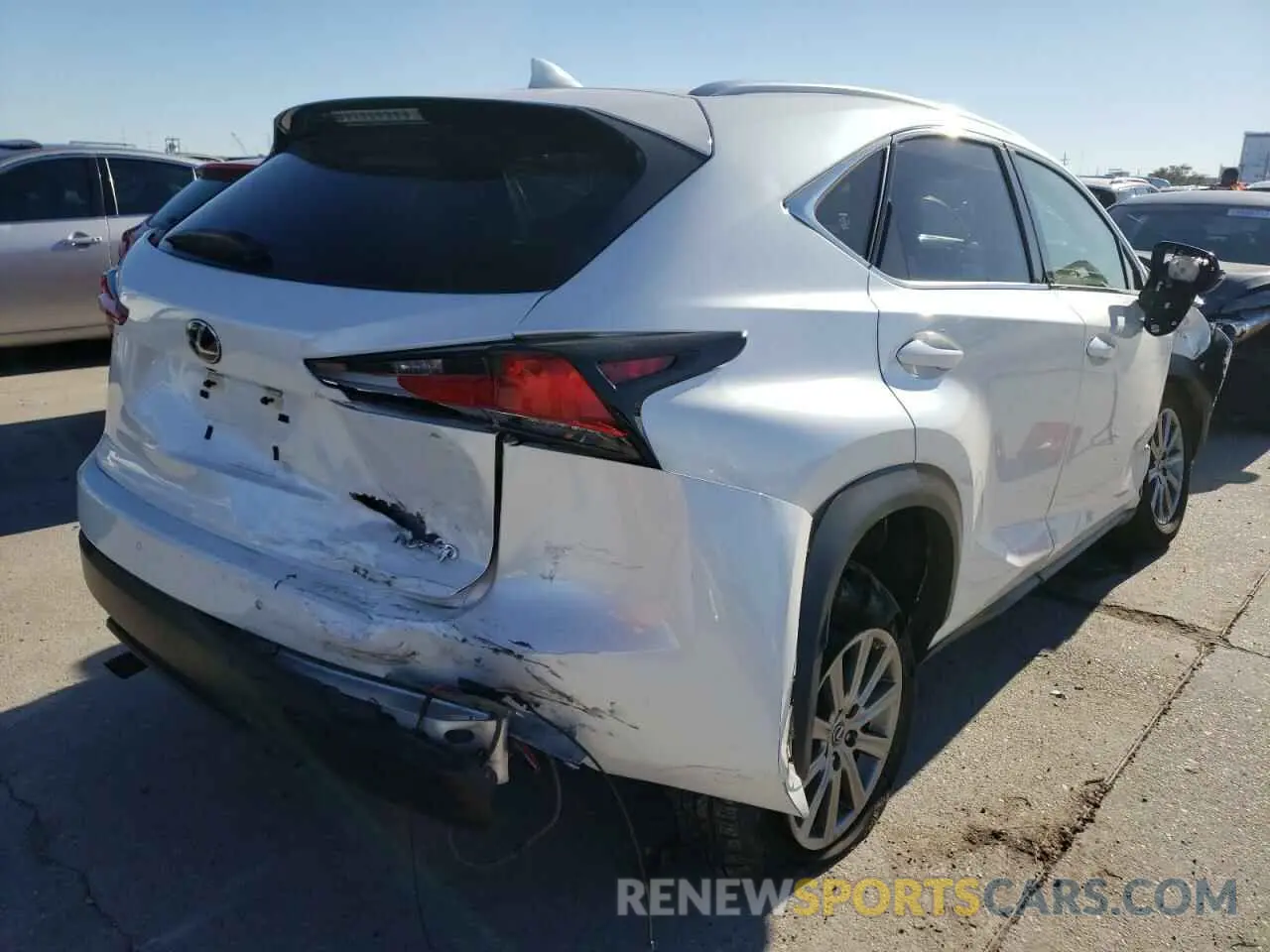4 Photograph of a damaged car JTJDARBZ8M5026818 LEXUS NX 2021