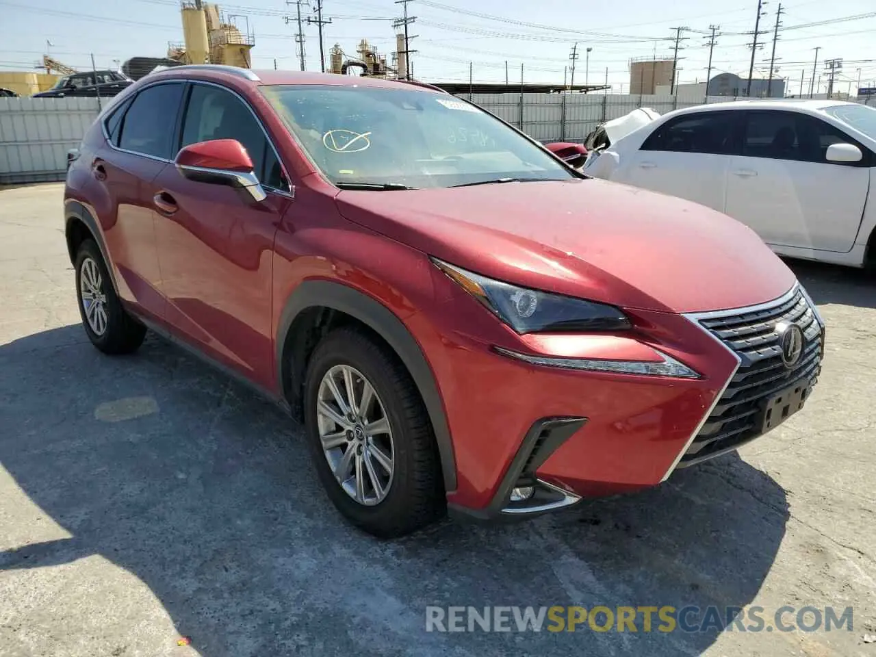 1 Фотография поврежденного автомобиля JTJDARBZ8M5027502 LEXUS NX 2021
