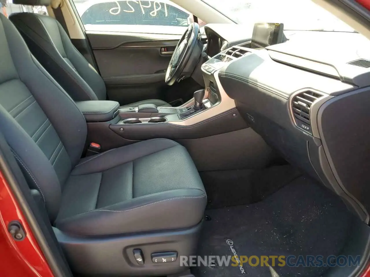 5 Фотография поврежденного автомобиля JTJDARBZ8M5027502 LEXUS NX 2021