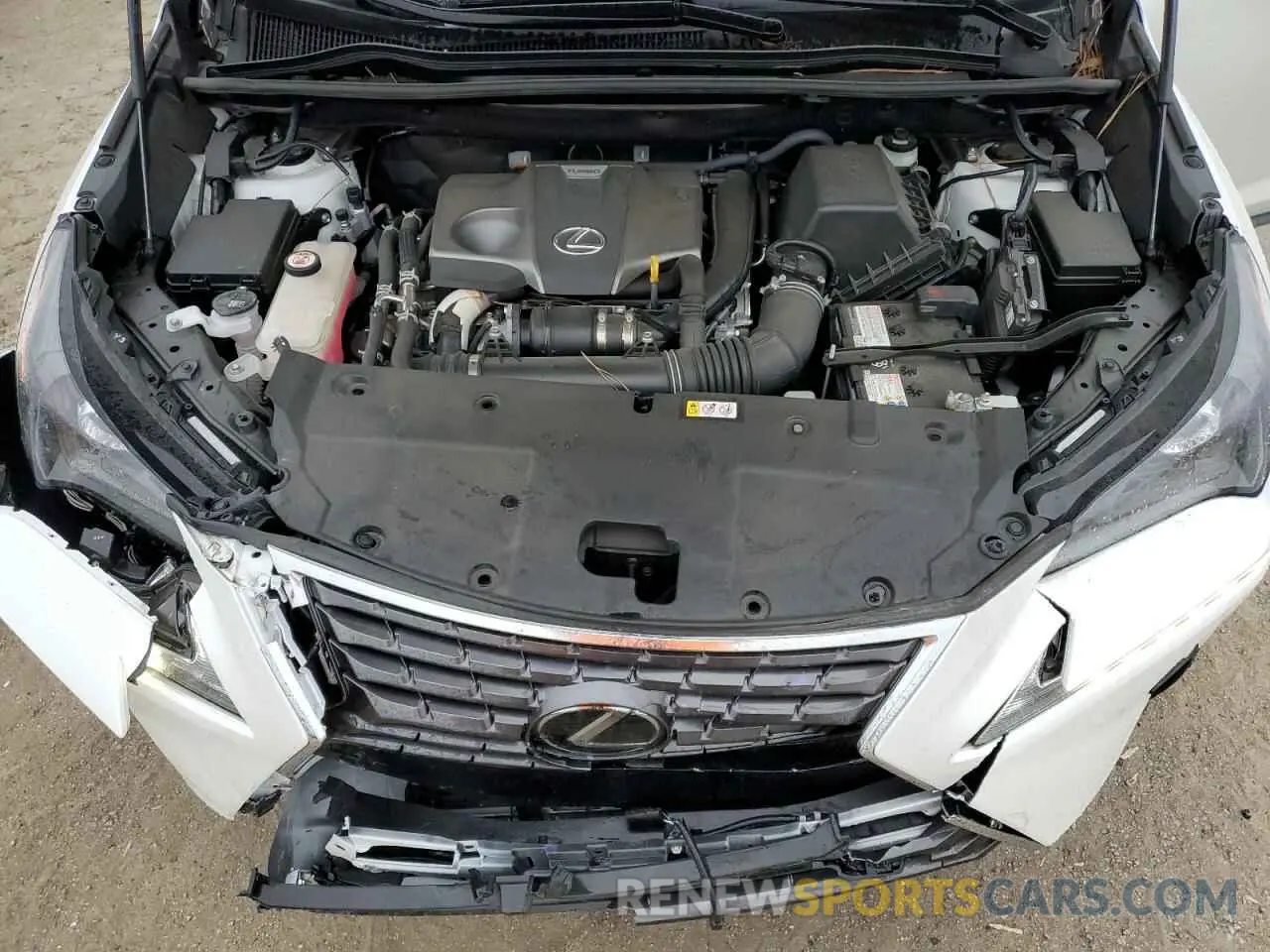12 Фотография поврежденного автомобиля JTJDARBZ8M5027595 LEXUS NX 2021