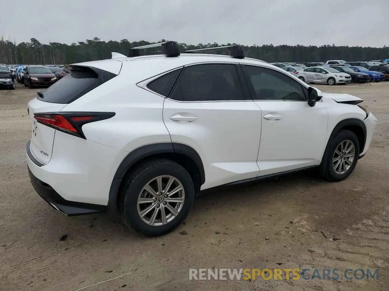 3 Фотография поврежденного автомобиля JTJDARBZ8M5027595 LEXUS NX 2021