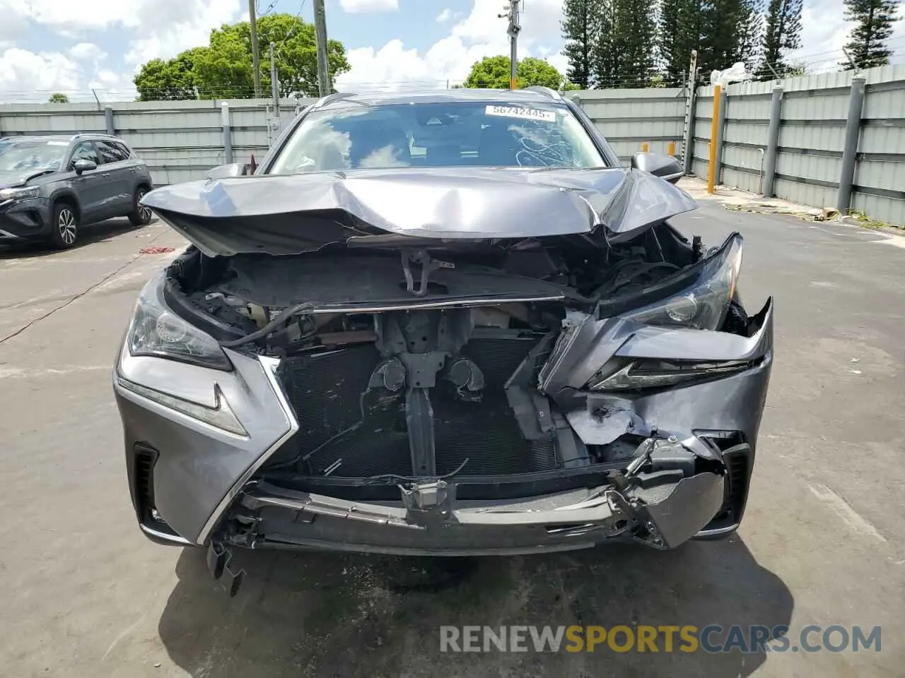 5 Photograph of a damaged car JTJDARBZ9M2179838 LEXUS NX 2021
