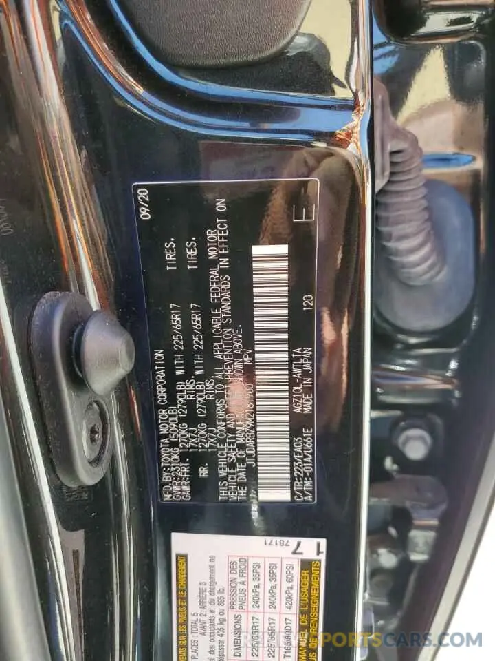 15 Фотография поврежденного автомобиля JTJDARBZ9M2181900 LEXUS NX 2021