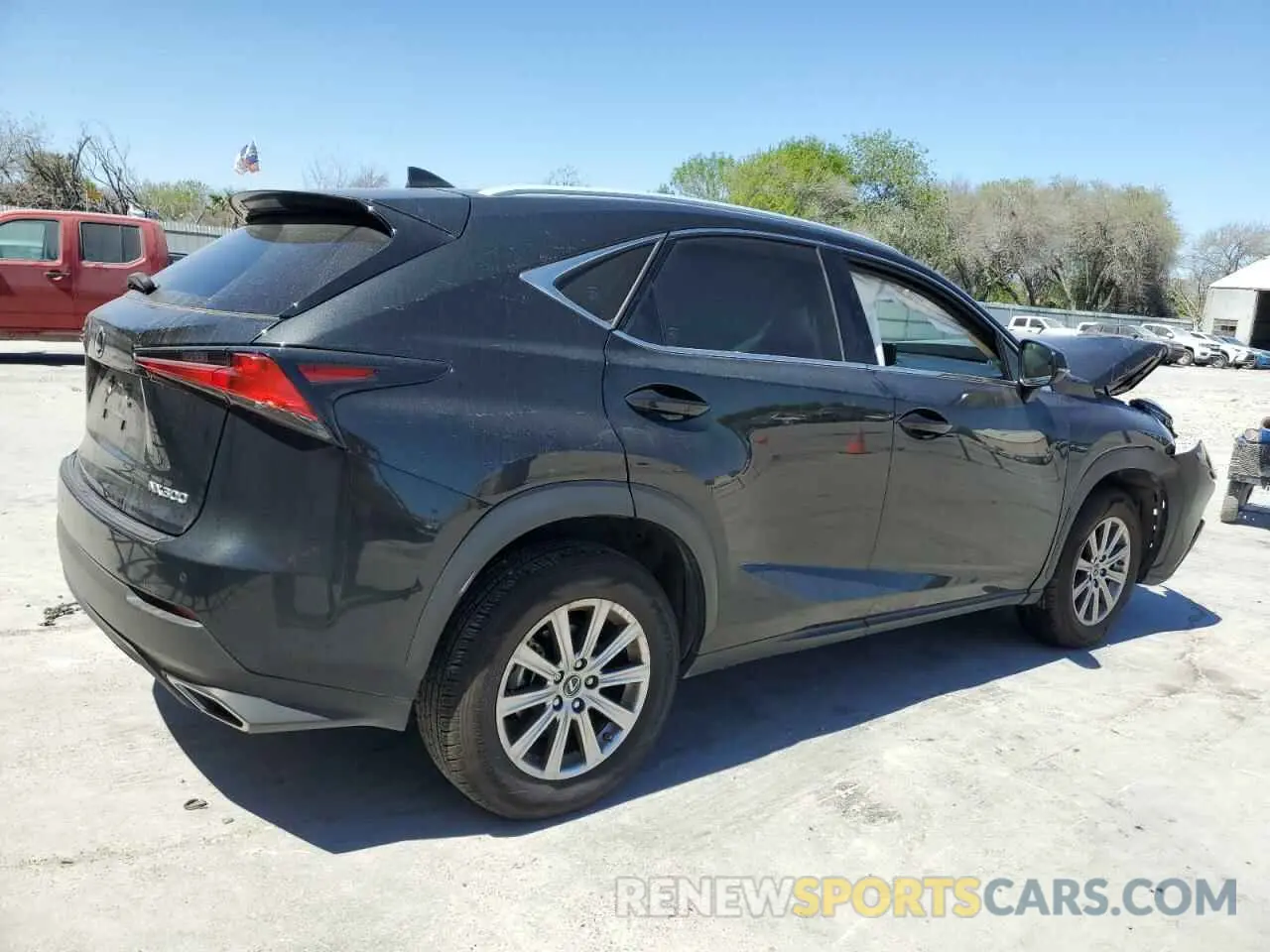 3 Фотография поврежденного автомобиля JTJDARBZ9M2181900 LEXUS NX 2021