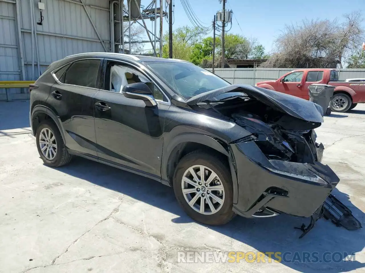 4 Фотография поврежденного автомобиля JTJDARBZ9M2181900 LEXUS NX 2021