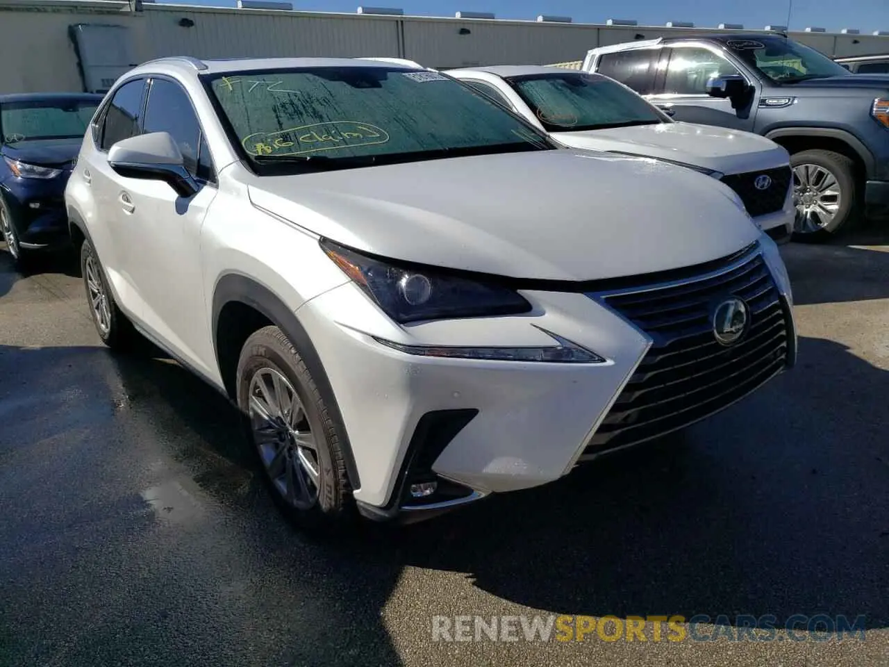 1 Фотография поврежденного автомобиля JTJDARBZ9M5028562 LEXUS NX 2021