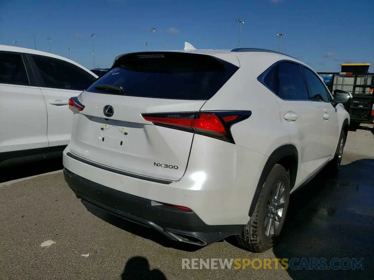4 Фотография поврежденного автомобиля JTJDARBZ9M5028562 LEXUS NX 2021