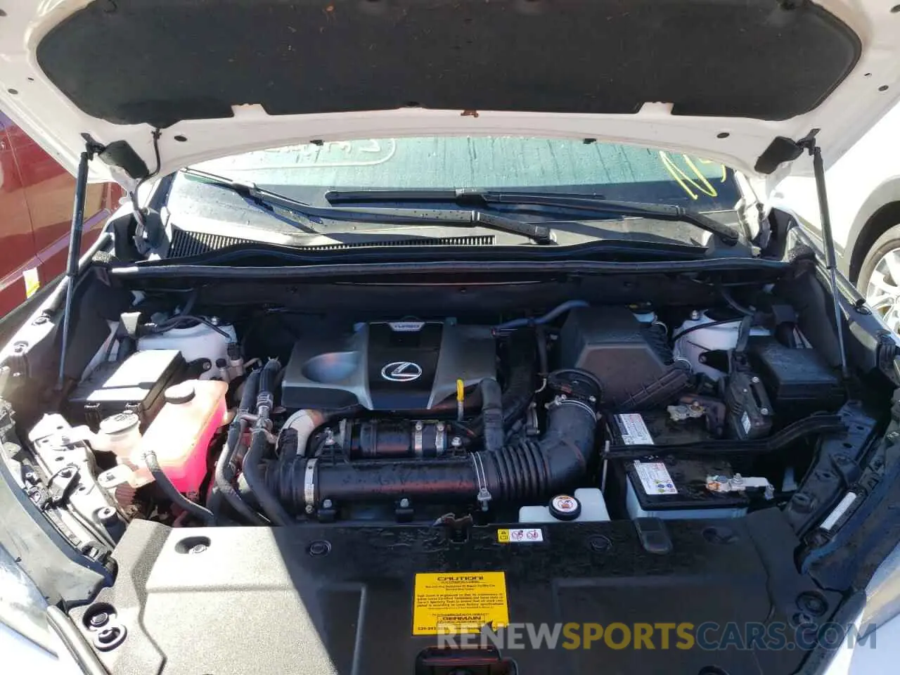 7 Фотография поврежденного автомобиля JTJDARBZ9M5028562 LEXUS NX 2021