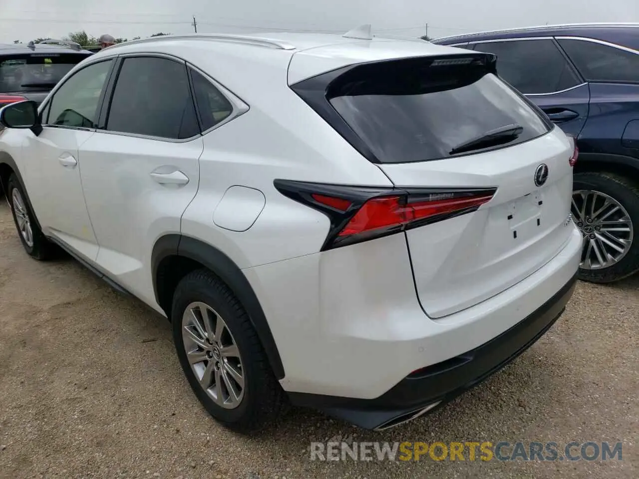 3 Фотография поврежденного автомобиля JTJDARBZ9M5035656 LEXUS NX 2021
