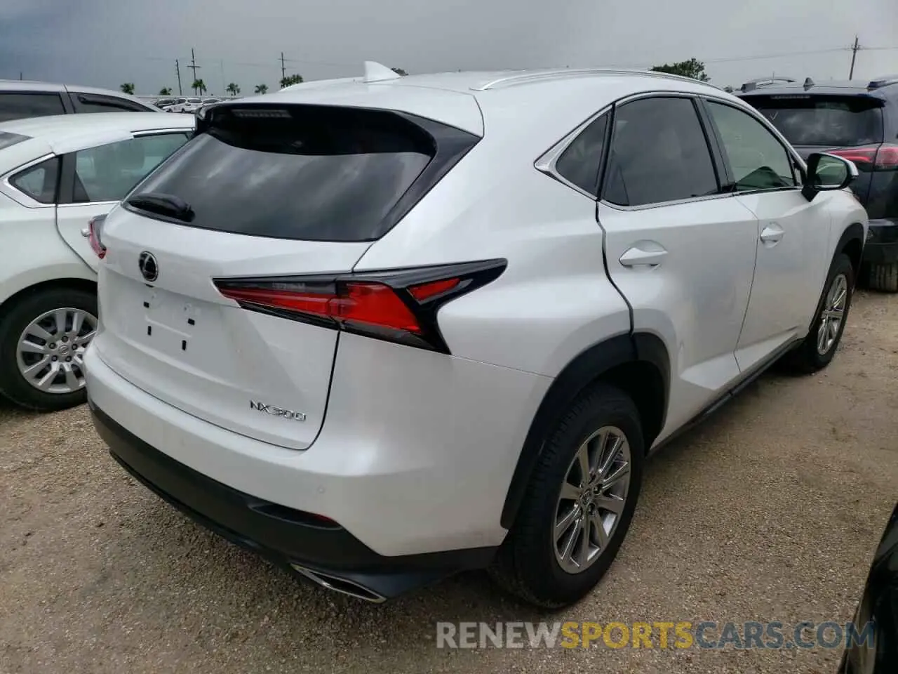 4 Фотография поврежденного автомобиля JTJDARBZ9M5035656 LEXUS NX 2021