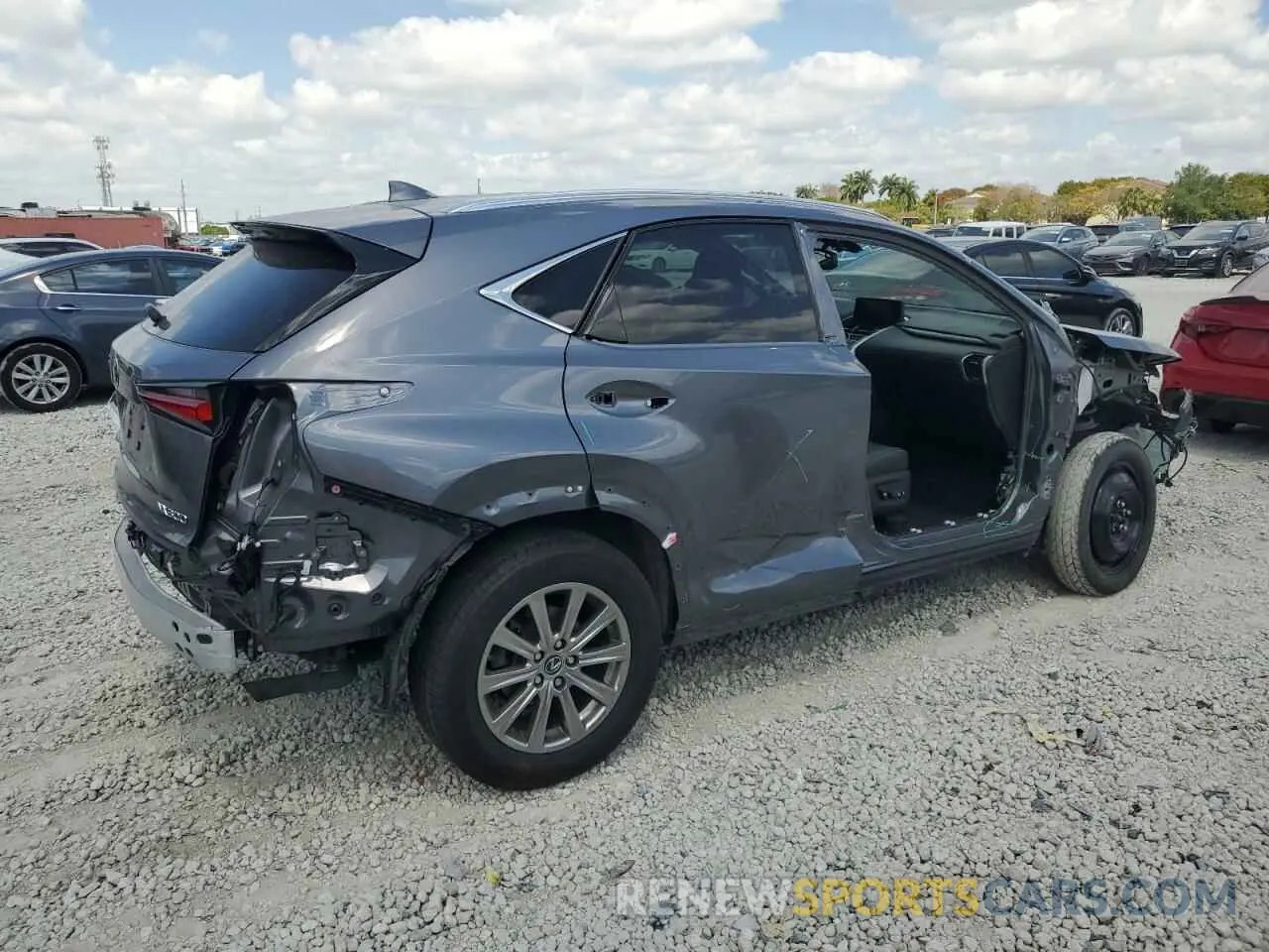 3 Photograph of a damaged car JTJDARBZXM2184756 LEXUS NX 2021
