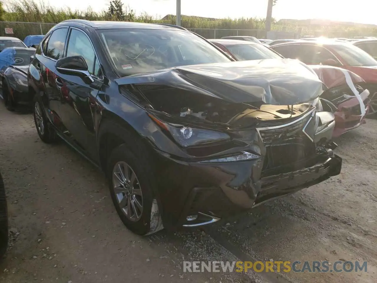 4 Фотография поврежденного автомобиля JTJDARBZXM2187947 LEXUS NX 2021