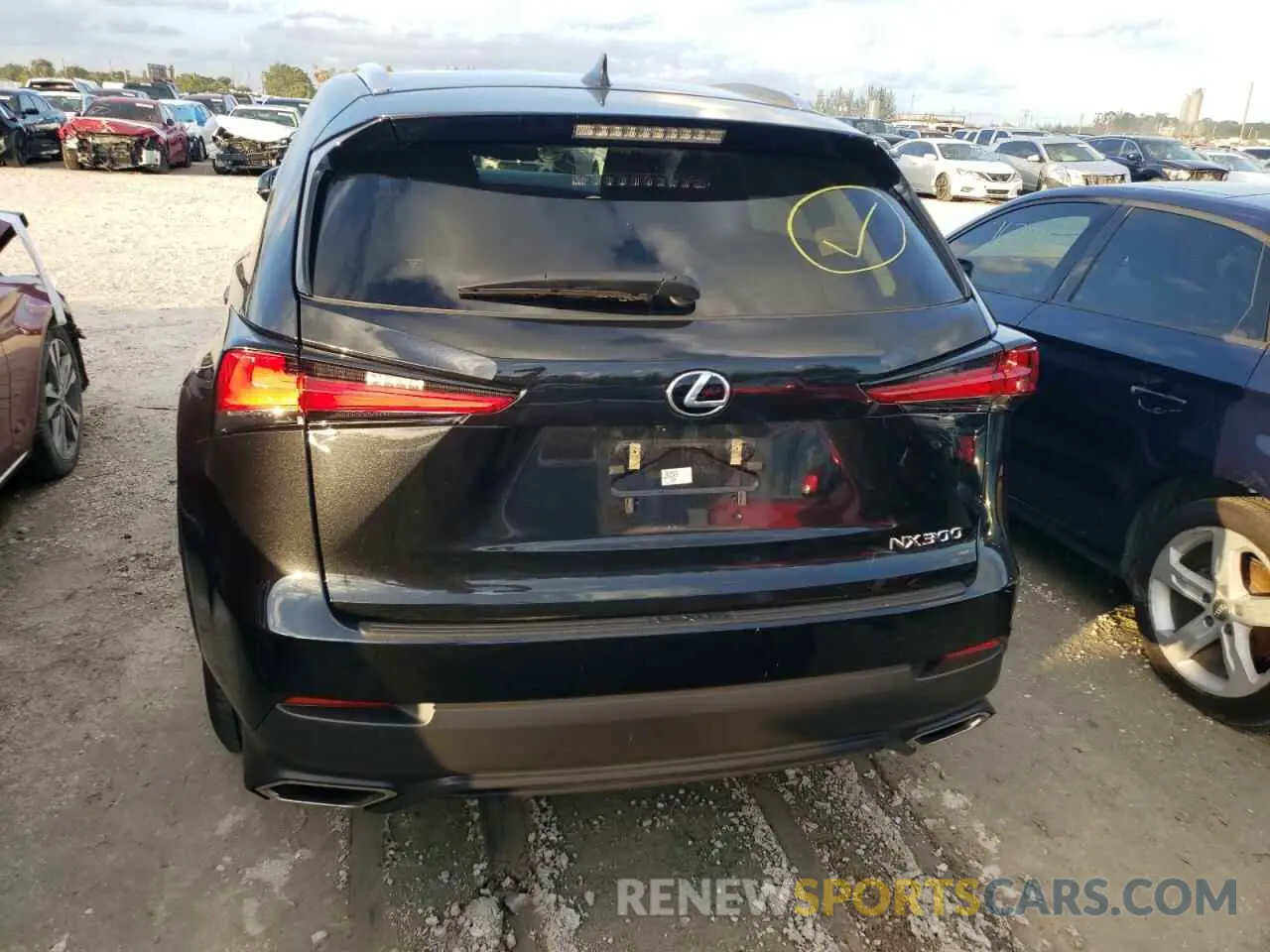6 Фотография поврежденного автомобиля JTJDARBZXM2187947 LEXUS NX 2021