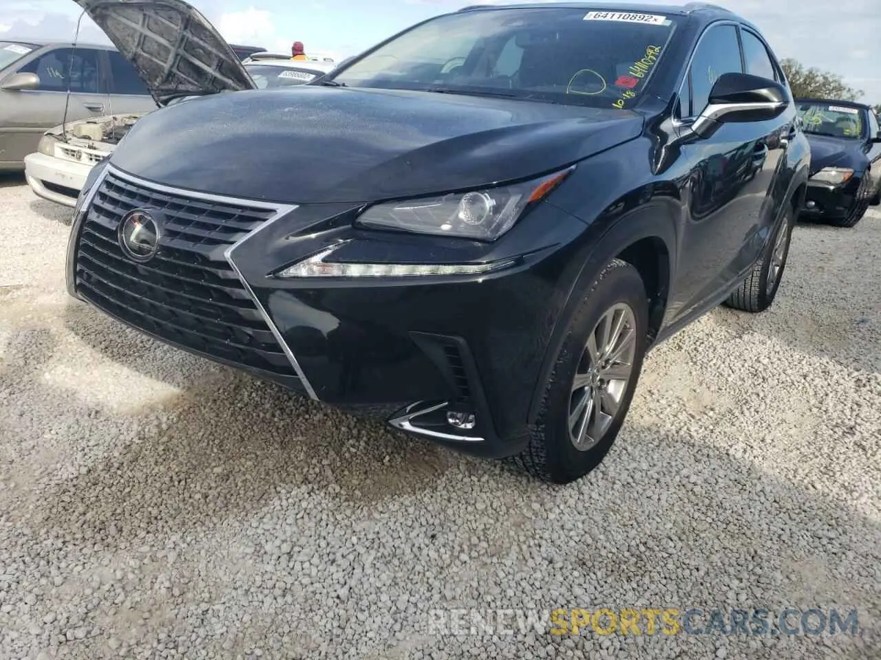 2 Фотография поврежденного автомобиля JTJDARBZXM2192145 LEXUS NX 2021