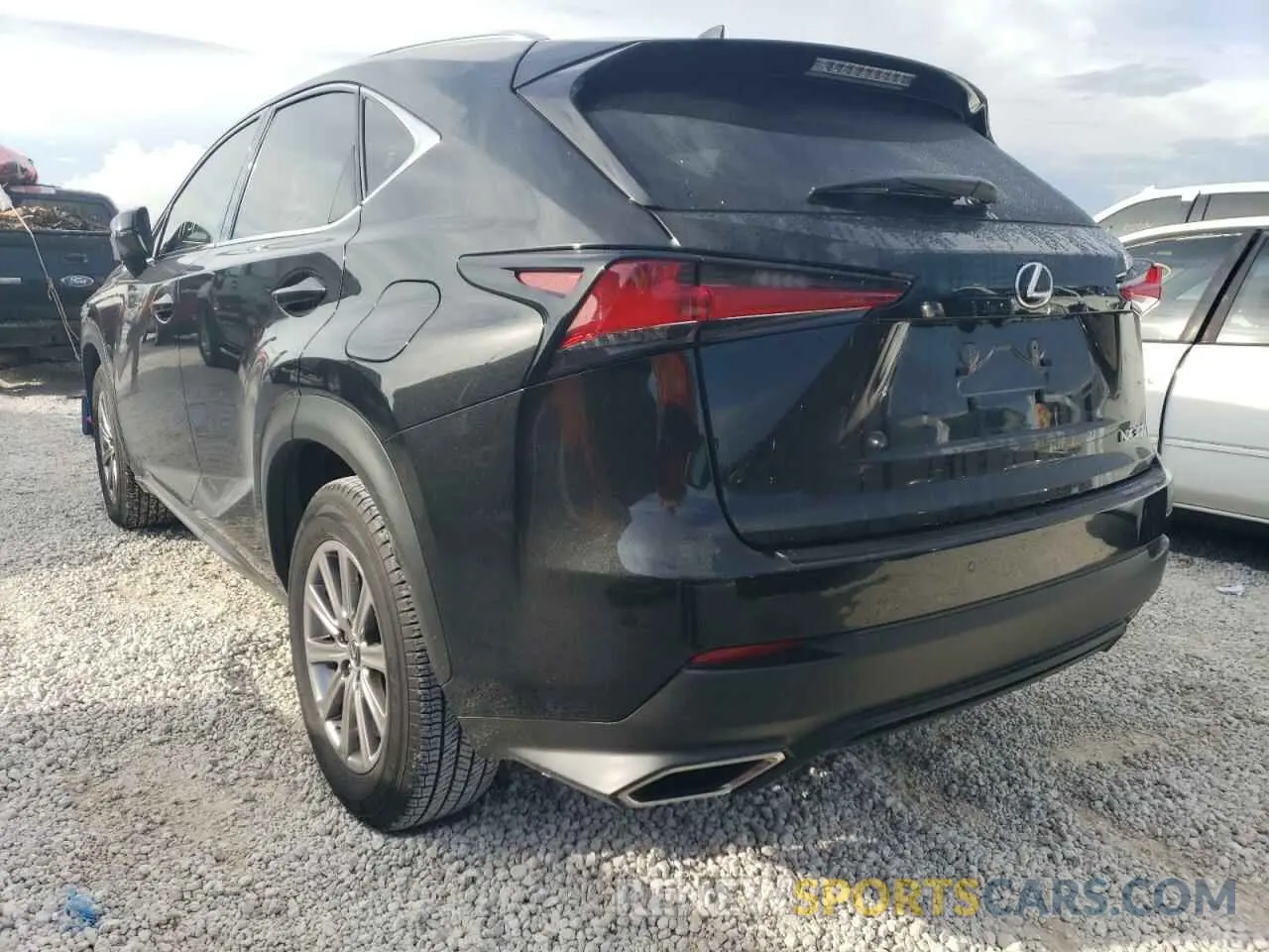 3 Фотография поврежденного автомобиля JTJDARBZXM2192145 LEXUS NX 2021