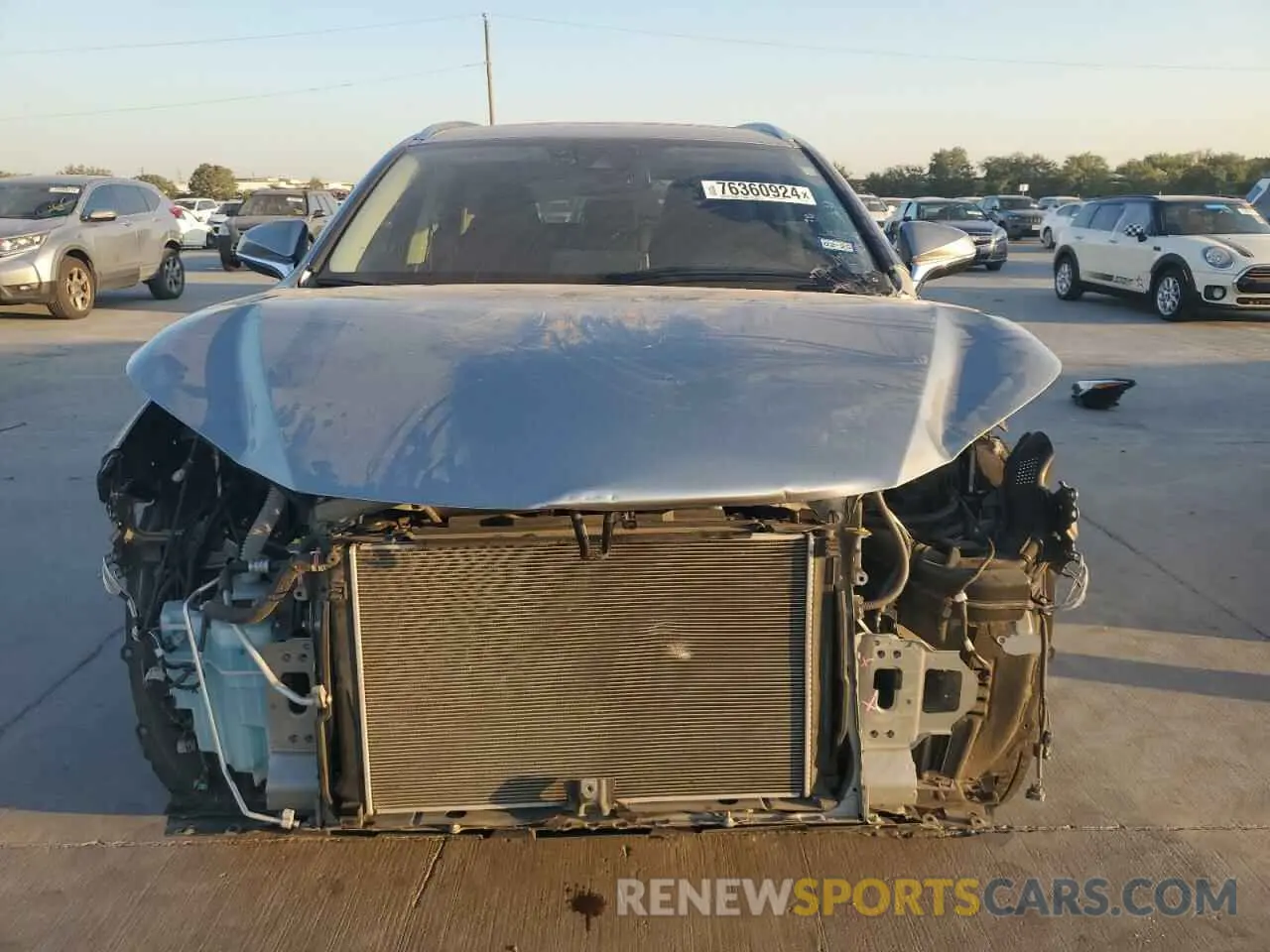 5 Photograph of a damaged car JTJDARBZXM5034158 LEXUS NX 2021