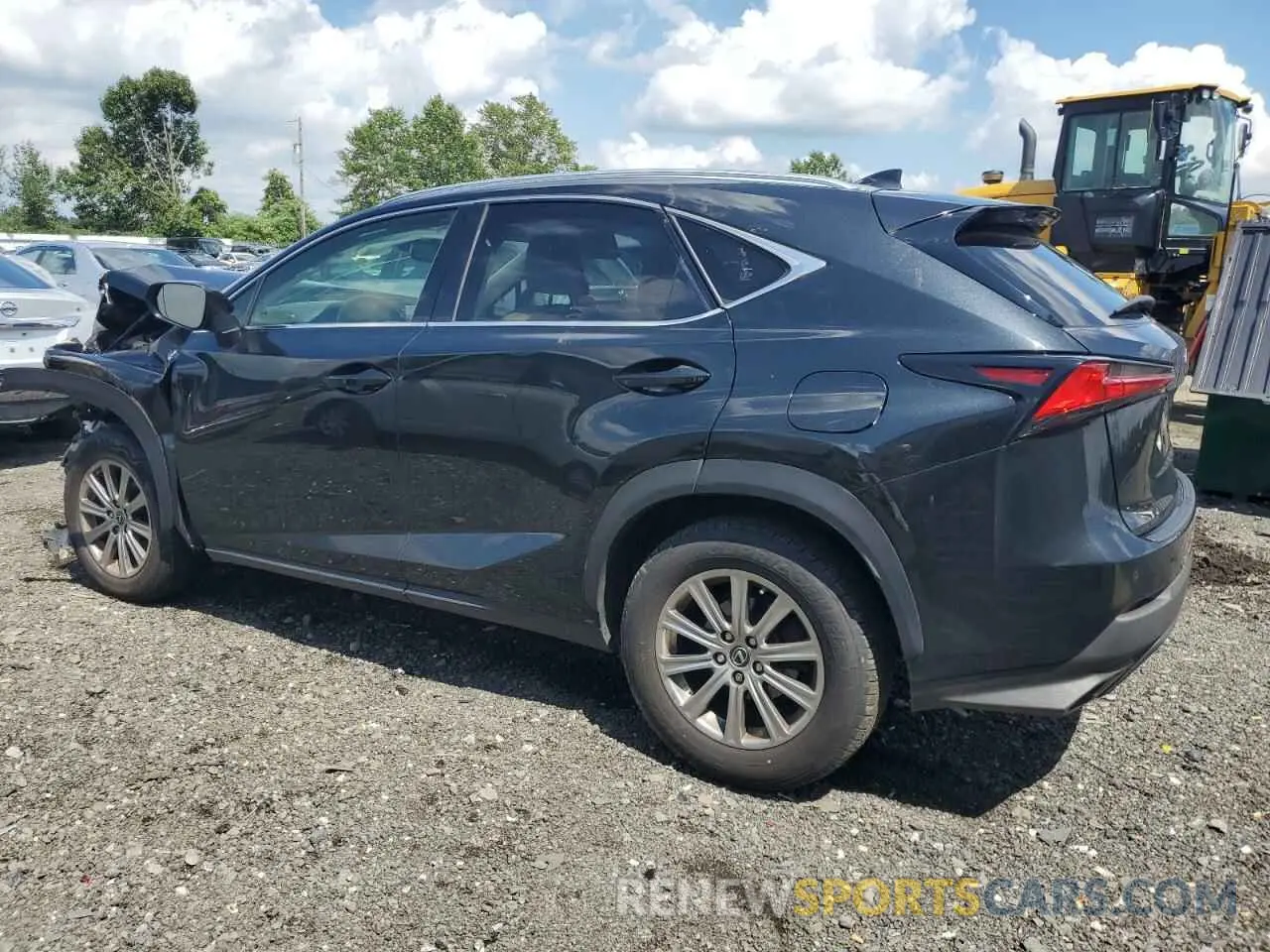 2 Фотография поврежденного автомобиля JTJDARDZ0M2244976 LEXUS NX 2021