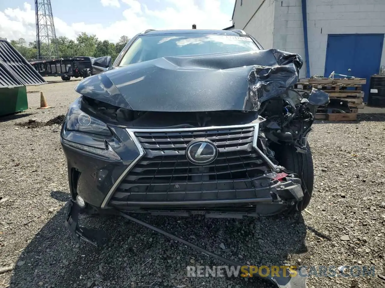 5 Фотография поврежденного автомобиля JTJDARDZ0M2244976 LEXUS NX 2021