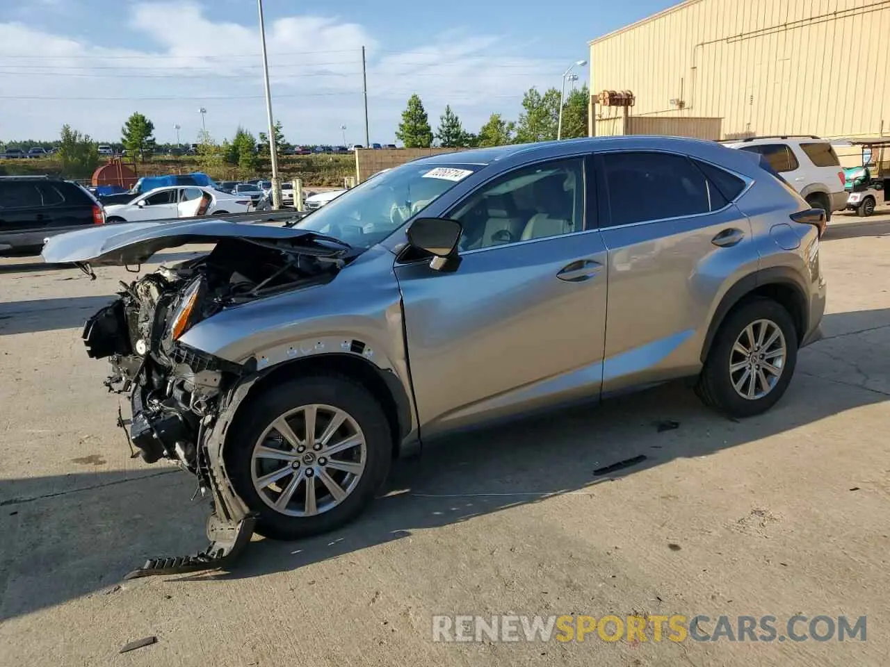 1 Фотография поврежденного автомобиля JTJDARDZ0M2251832 LEXUS NX 2021
