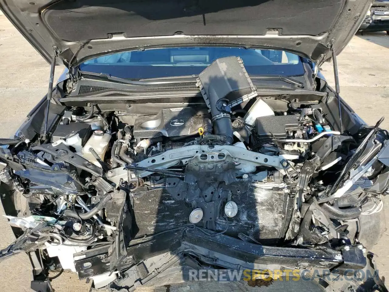 11 Фотография поврежденного автомобиля JTJDARDZ0M2251832 LEXUS NX 2021