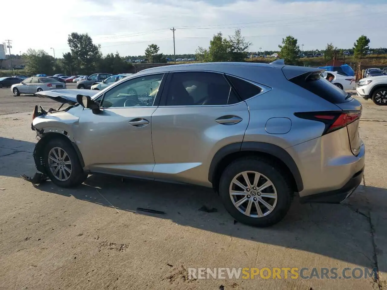 2 Фотография поврежденного автомобиля JTJDARDZ0M2251832 LEXUS NX 2021