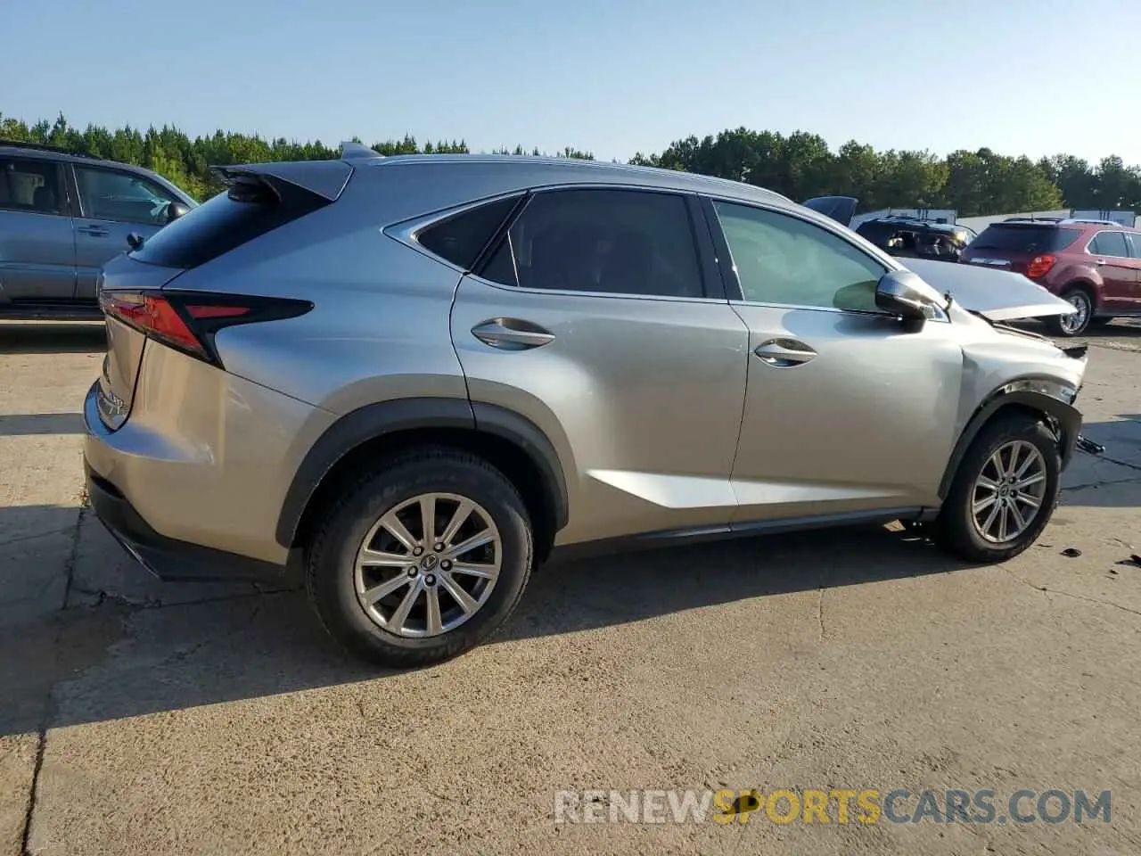 3 Фотография поврежденного автомобиля JTJDARDZ0M2251832 LEXUS NX 2021