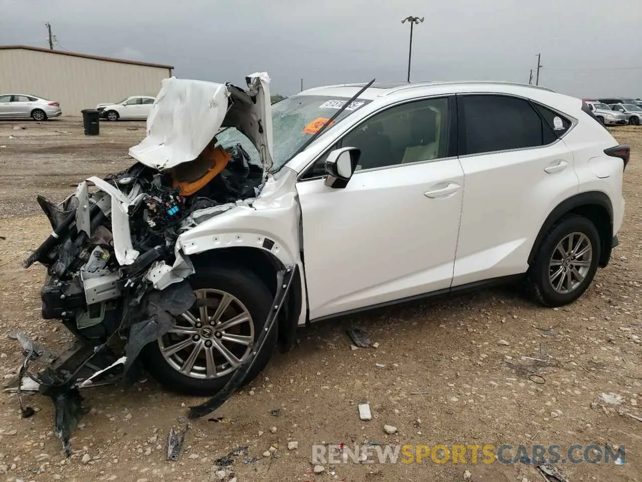 1 Photograph of a damaged car JTJDARDZ1M5029332 LEXUS NX 2021