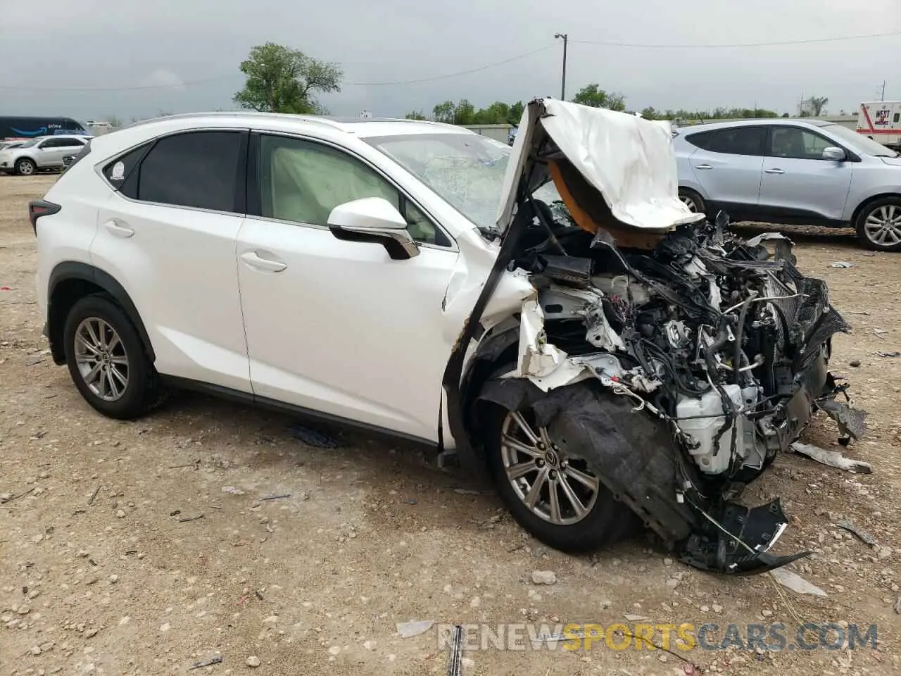4 Photograph of a damaged car JTJDARDZ1M5029332 LEXUS NX 2021