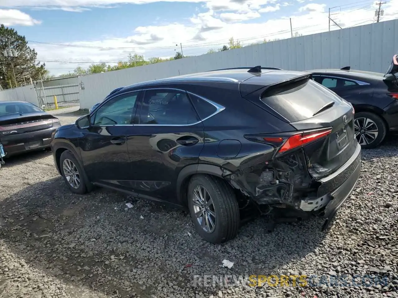 2 Фотография поврежденного автомобиля JTJDARDZ2M2237334 LEXUS NX 2021