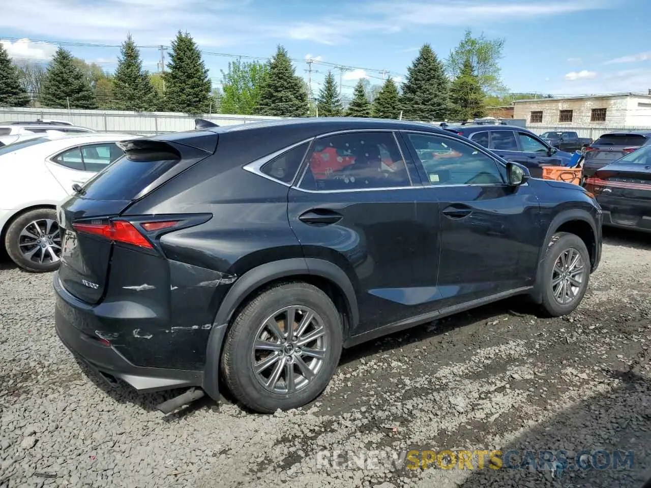 3 Фотография поврежденного автомобиля JTJDARDZ2M2237334 LEXUS NX 2021