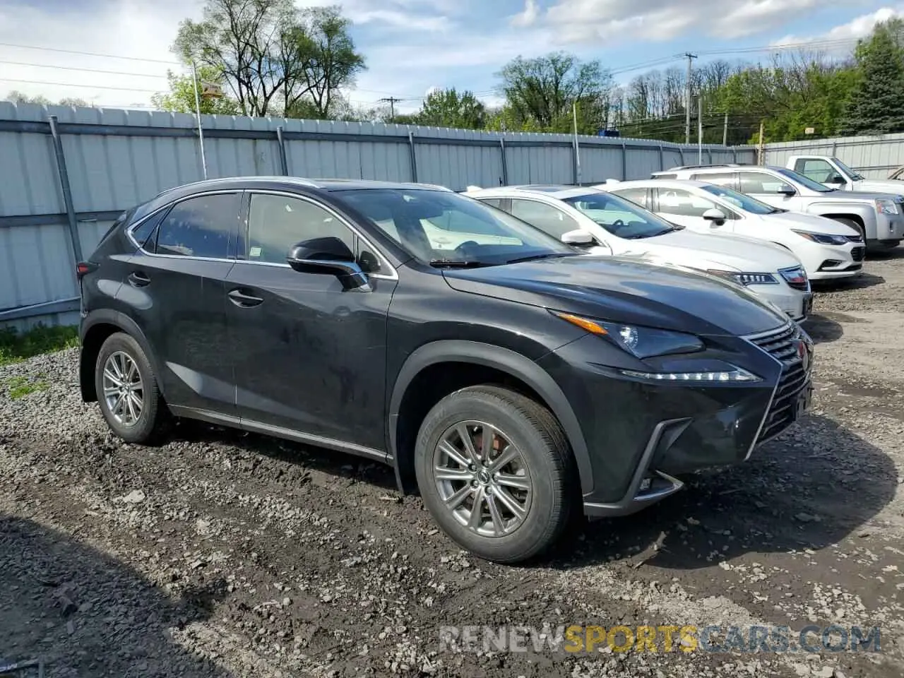 4 Фотография поврежденного автомобиля JTJDARDZ2M2237334 LEXUS NX 2021