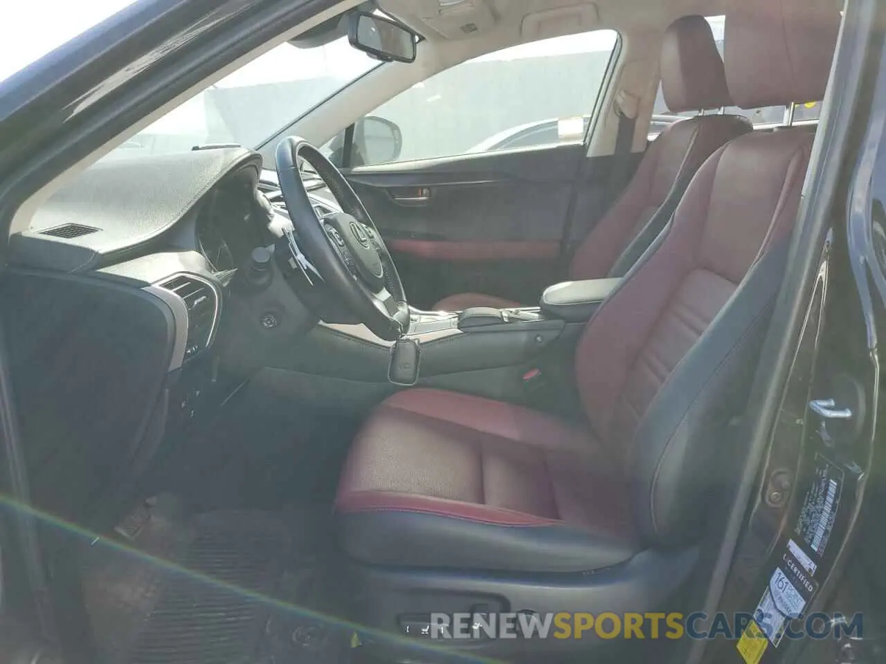 7 Фотография поврежденного автомобиля JTJDARDZ2M2237334 LEXUS NX 2021