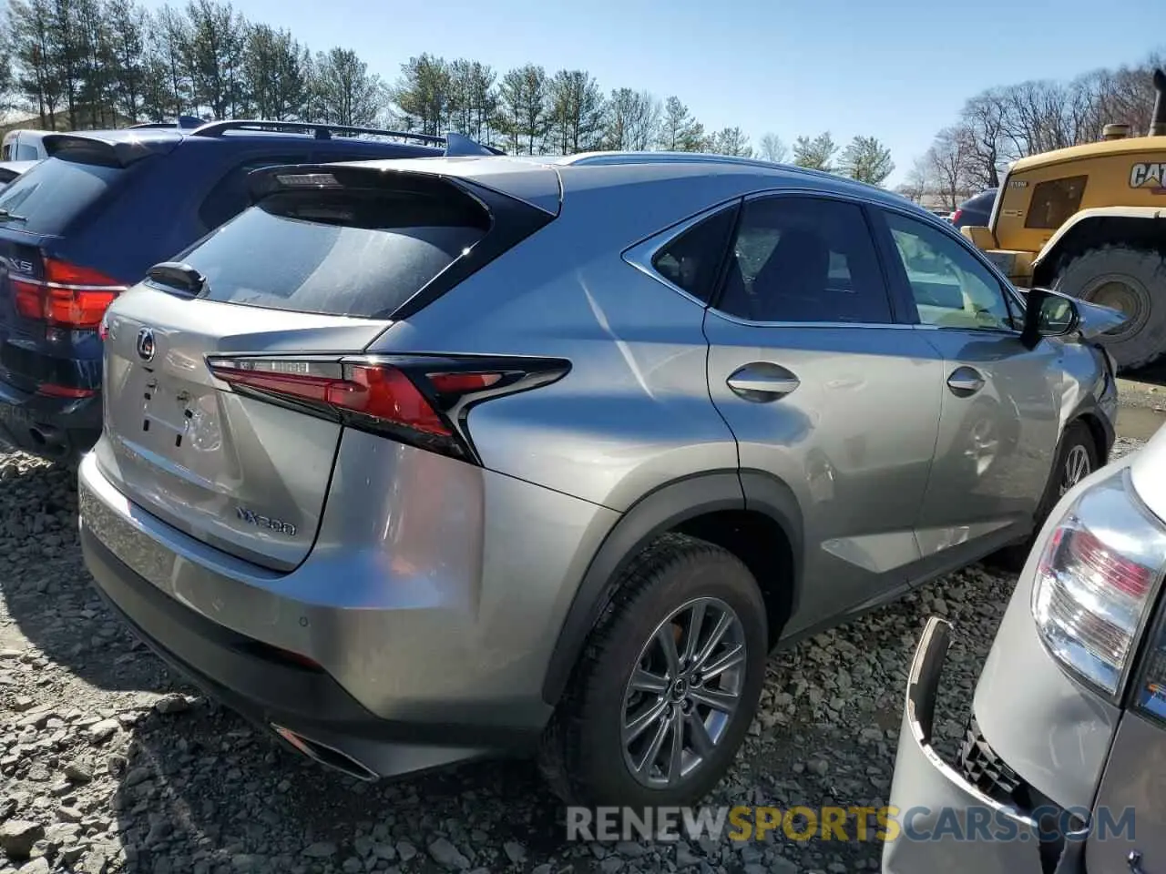 3 Фотография поврежденного автомобиля JTJDARDZ2M2243568 LEXUS NX 2021