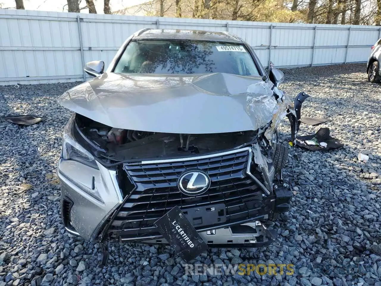 5 Фотография поврежденного автомобиля JTJDARDZ2M2243568 LEXUS NX 2021