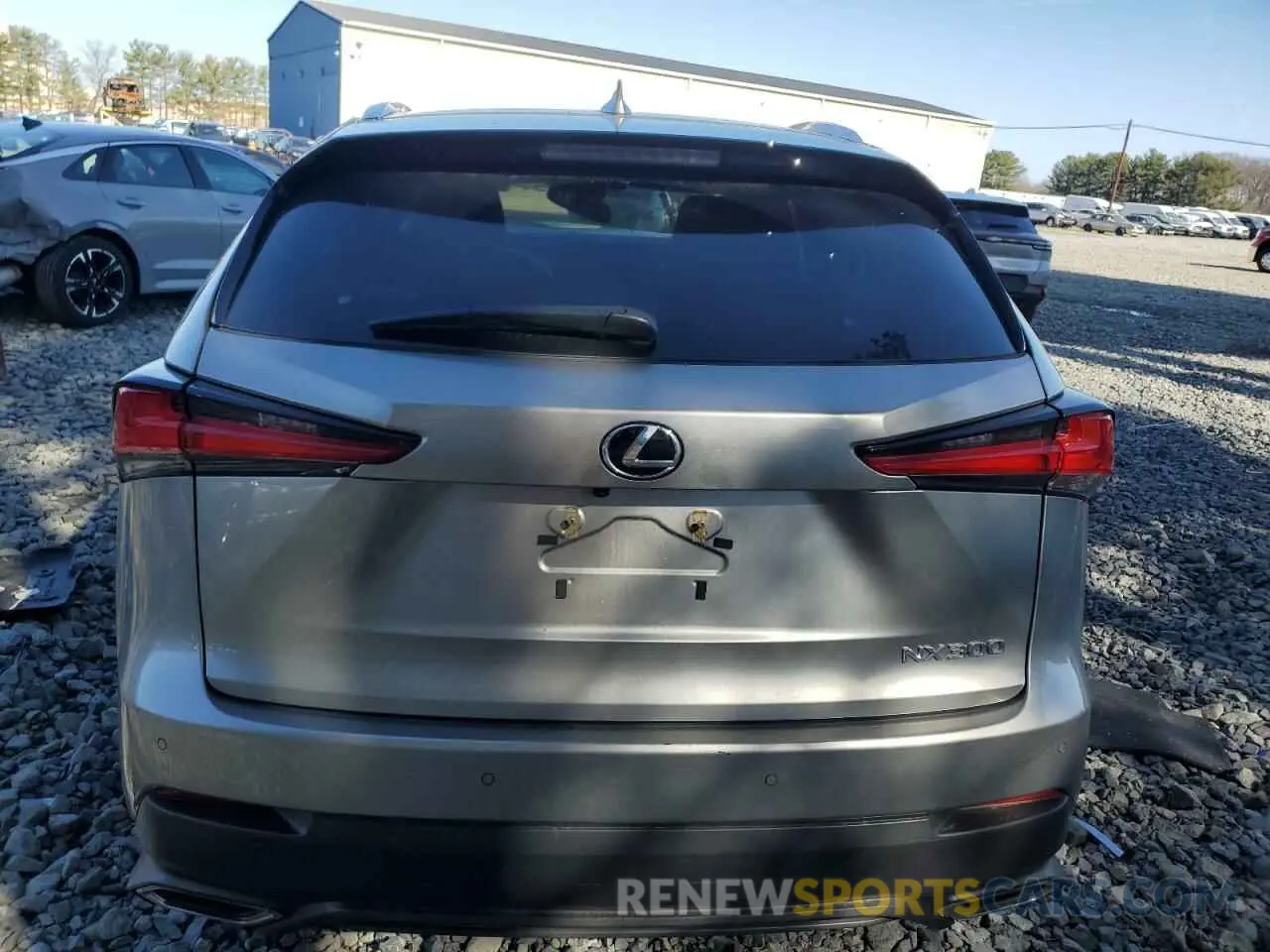 6 Фотография поврежденного автомобиля JTJDARDZ2M2243568 LEXUS NX 2021