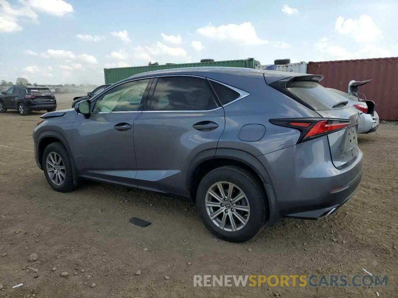 2 Photograph of a damaged car JTJDARDZ2M2263447 LEXUS NX 2021
